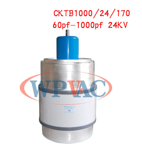 60~1000pf 24KV Vacuum Variable Capacitor For Broadcast Communication Equipment