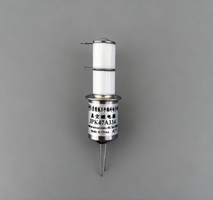 Buy JPK47A334 SPST-NO High Voltage Vacuum Relay Switch with 1 Million Mechanical Life Compact Dimension Φ13.3*H61.5 and Low Contact Resistance 0.02Ω online manufacture